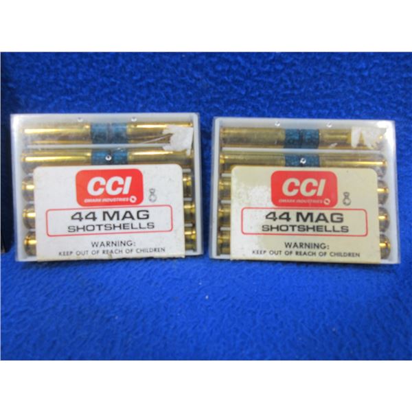 44 Mag 1/3 oz 9 Shot CCI Shotshells - 2 Sealed Boxes of 10 (Pick Up Only)