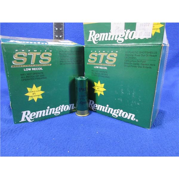 12 Ga. 2 3/4" 8 Shot Remington Shotshells - 2 Boxes of 25 (Pick Up Only)