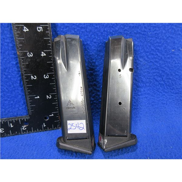2 - 40 S&W CZ 75 MecGar 10 Round Magazines - PAL Required