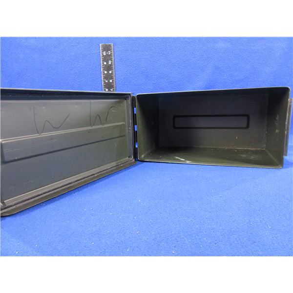 Metal Ammo Box - 5.56MM, Blank, M200 Cartons - 11" x 5 1/2" x 7"