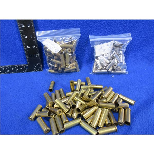 Brass Only - 38 Spl Deprimed - Bag of 69, Bag of 62, Bag of 49 (Nickel)