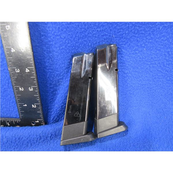 2 - 9MM Luger Taurus PT24/7 - 10 Round Magazines - PAL Required