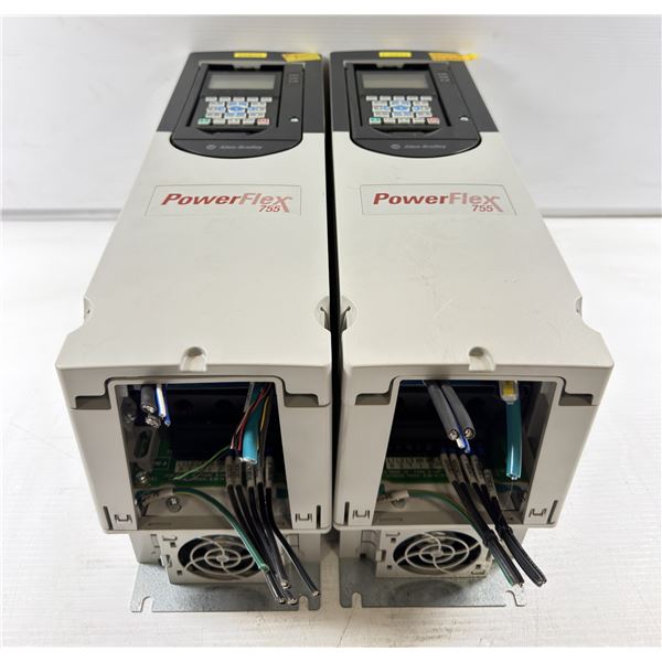 (2) Allen-Bradley #20G11 N D 3P4 AA0NNNNN PowerFlex 755 Drives