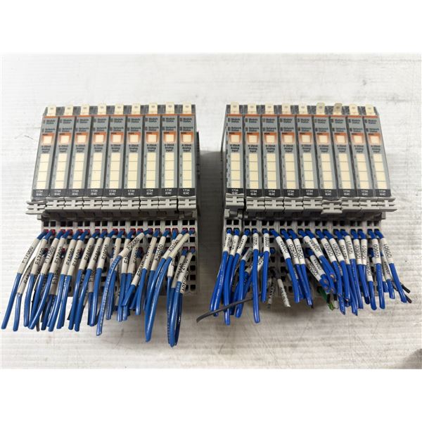 Lot of (18) Allen-Bradley #1734-IE4C Modules