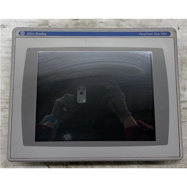 Allen Bradley #2711P-RDT12C Panel View Plus 1250 Color Touch Display w/#2711P-RP1