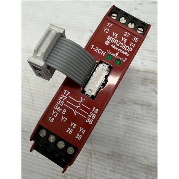 Allen Bradley #440R-H23196 Model MSR238DP Safety Relay
