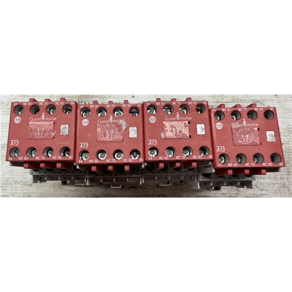 (4) Allen Bradley #700S-CF440DJC Safety Control Relays