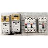 Image 1 : Lot of (5) Allen Bradley Motor Starters & Circuit Breakers