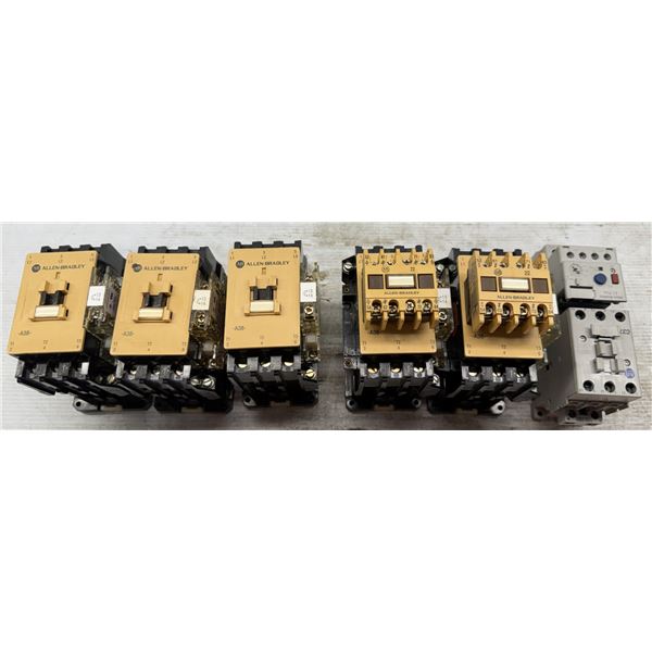Lot of (6) Allen Bradley Contactors