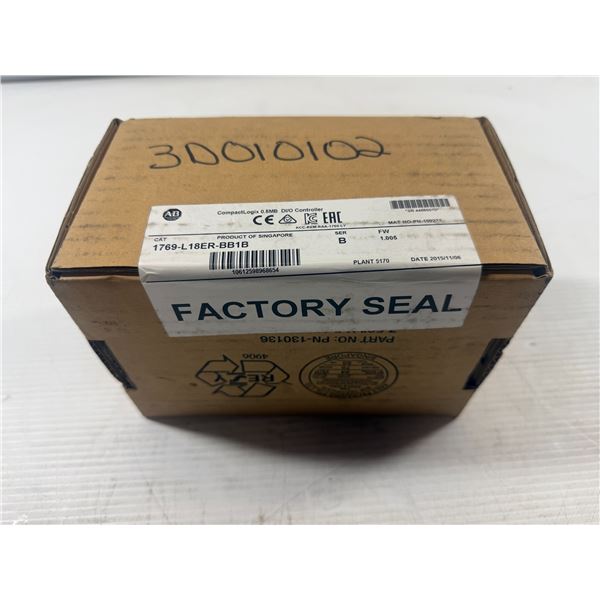 Allen-Bradley #1769-L18ER-BB1B CompactLogix 0.5MB DI/O Controller