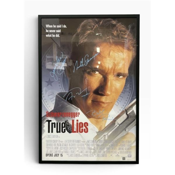 True Lies (1994) - Signed Movie Poster