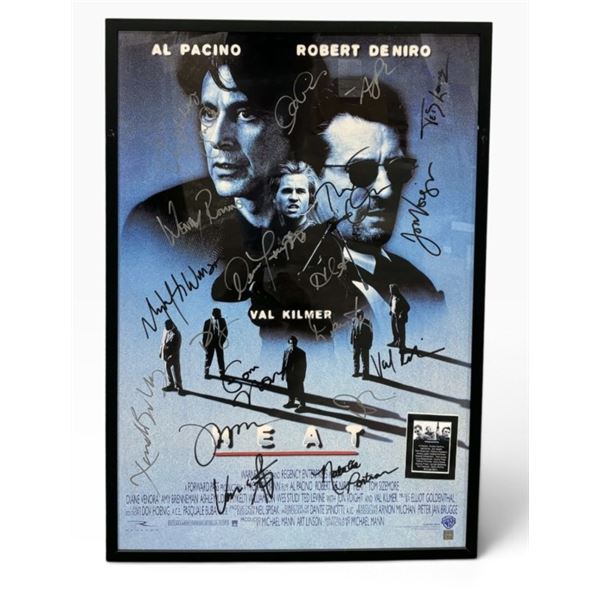 Heat (1995) - Signed Movie Poster