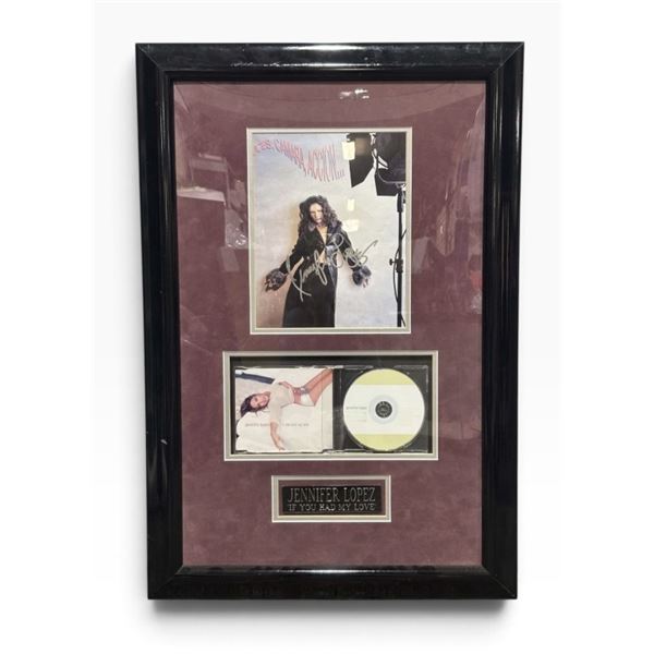 Jennifer Lopez (2009) - If You Had My Love Signed CD (Framed)