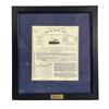 Image 1 : Titanic (1997) - Prop Framed Third Class Ticket