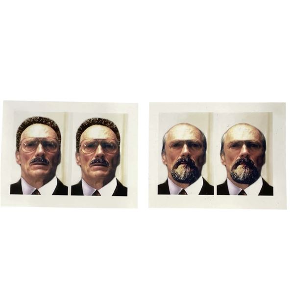 Absolute Power (1997) - Clint Eastwood "Luther Whitney" Prop Passport Photos