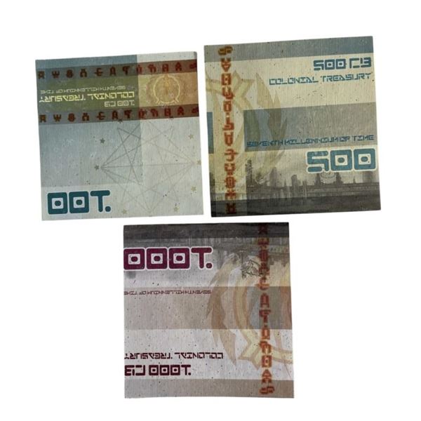 Battlestar Galactica (2004 - 2009) - Prop Money (X3)