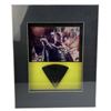 Image 1 : Batman Returns (1992) - Batman (Michael Keaton) Folded Super Batarang - With Framed Signed Photo