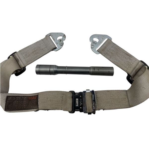 Prometheus (2012) - Metal Flashlight and Quad Track Seat Belt