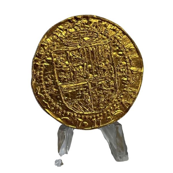 Pirates of the Caribbean: The Curse of the Black Pearl (2003) - Treasure Gold Doubloon Coin