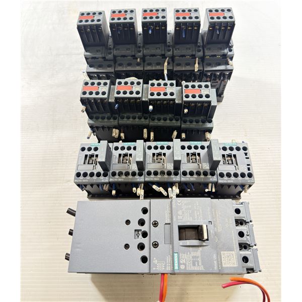 Lot of Siemens Circuit Breakers & Contactors