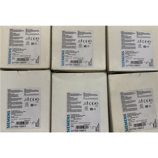 (6) Siemens #3UF7000-1AB00-0 SimoCode Pro C Base Units