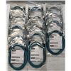 Image 1 : Lot of (14) Siemens #6XV1875-5AH20 N-Connect Male Flexible Connection Cables Length 2M