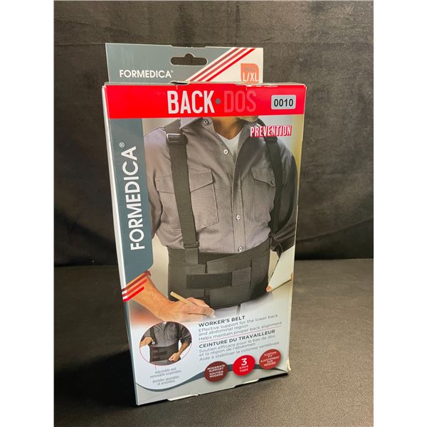 Formedica Worker's Belt - Effective Support for Lower Back/Abdomen (Size L/XL) - New