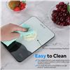 Image 6 : USB-C Rechargeable Digital Kitchen Scale (22lb/10kg Capacity) LED Touch Screen, Tempered Glass - New