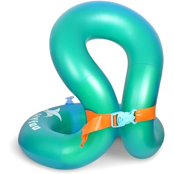 Inflatable Swim Vest for Kids with Adjustable Safety Buckle (Size S) for Ages 3-6yrs - New Sealed