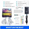Image 6 : 200FT Outdoor LED RGB Eaves Lights - IP67 Weatherproof w/ Smart App Control & Remote - BRAND NEW!