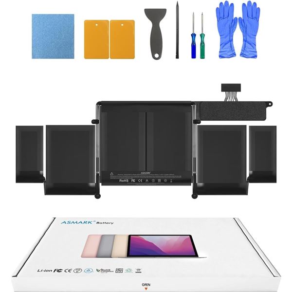 Replacement Battery for 13" Macbook Pro (A1502) Fits Late 2013, Mid 2014, Early 2015 Macbook Pro