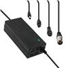 Image 1 : 54.6V 2A E-Bike/E-Scooter Li-Ion Battery Charger w/ Assorted Plugs/Connectors for Charging E-Bikes