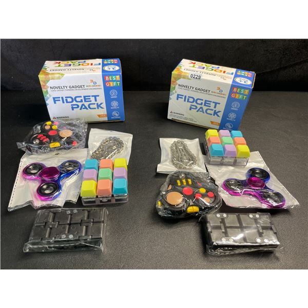 2 Fidget Packs/Sensory Fidget Toys (5PCS Per Set) Contains Assorted Fidgets - New