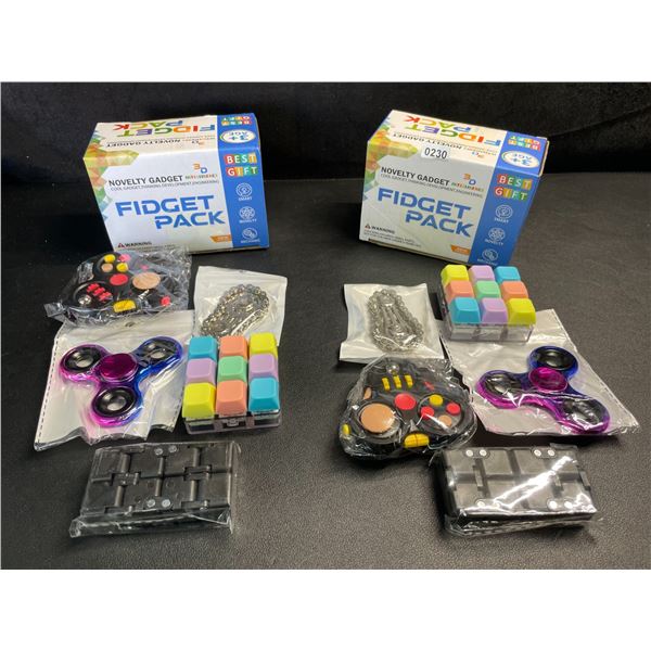 2 Fidget Packs/Sensory Fidget Toys (5PCS Per Set) Contains Assorted Fidgets - New
