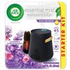Image 1 : AirWick Essential Mist Kit - Includes Diffuser & 1 Refill (Lavender & Almond Blossom) - New Sealed!
