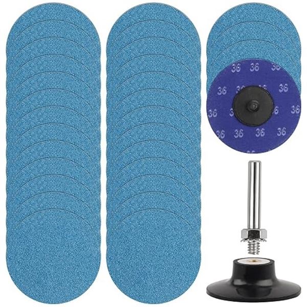 30-Pack of 32-Grit Sanding Discs - New