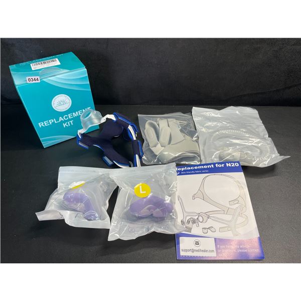 CPAP Replacement Nasal Mask Kit for Airfit N20 (Size L) Ultra-Breathable/Skin-Friendly CPAP Mask
