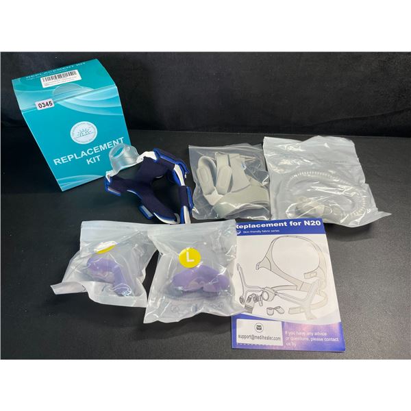 CPAP Replacement Nasal Mask Kit for Airfit N20 (Size L) Ultra-Breathable/Skin-Friendly CPAP Mask
