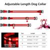 Image 2 : 3 Masbrill LED Light-Up Dog Collars; Rechargeable/Rainproof Super-Bright Design (Size L) - New