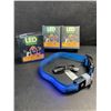 Image 3 : 3 Masbrill LED Light-Up Dog Collars; Rechargeable/Rainproof Super-Bright Design (Size M) - New