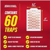 Image 10 : 60-Pack Box of Catchmaster Mouse & Insect Glue Boards/Traps for Pest Control (8" x 5") New