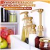 Image 6 : 3 Packs/12PCS Coffee Syrup Dispensers/Pumps; Great for Easy-Dispensing of Syrups & Sauces - New