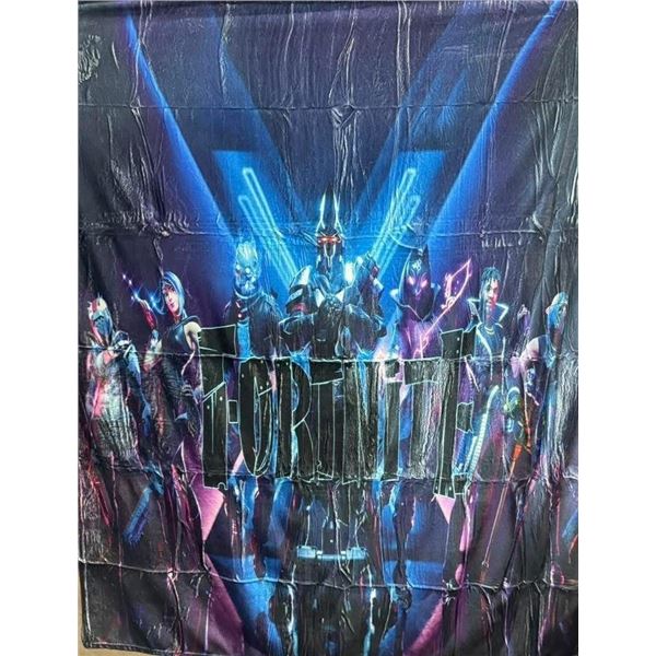 Fortnite Soft Plush Throw Blanket (50" x 60" Size) Lightweight/Cozy Blanket for Kids - New Sealed