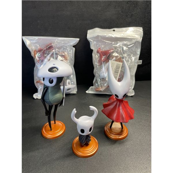 Set of 9 Hollow Knight Mini Collectible Figures 7.5cm/12.cm/12.5cm Sizes - New