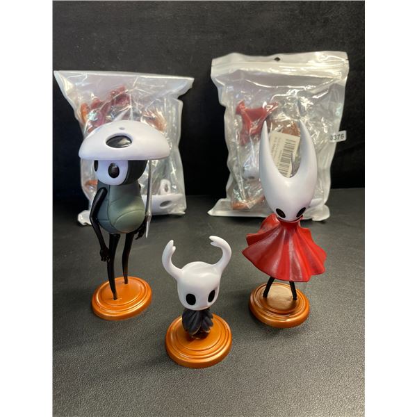 Set of 9 Hollow Knight Mini Collectible Figures 7.5cm/12.cm/12.5cm Sizes - New