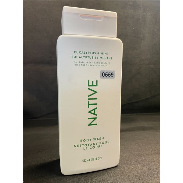 Native Body Wash - Eucalyptus & Mint (532ml) - Brand New!