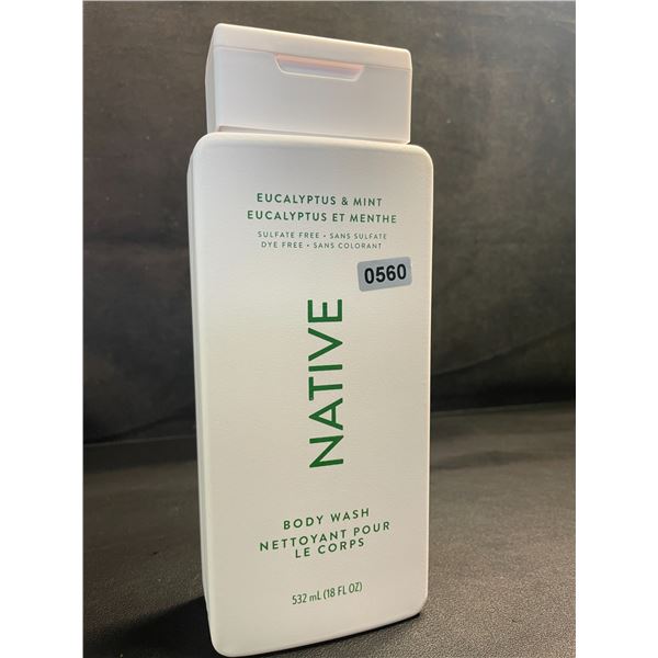 Native Body Wash - Eucalyptus & Mint (532ml) - Brand New!
