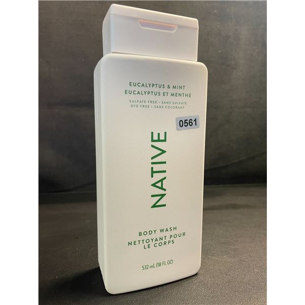 Native Body Wash - Eucalyptus & Mint (532ml) - Brand New!
