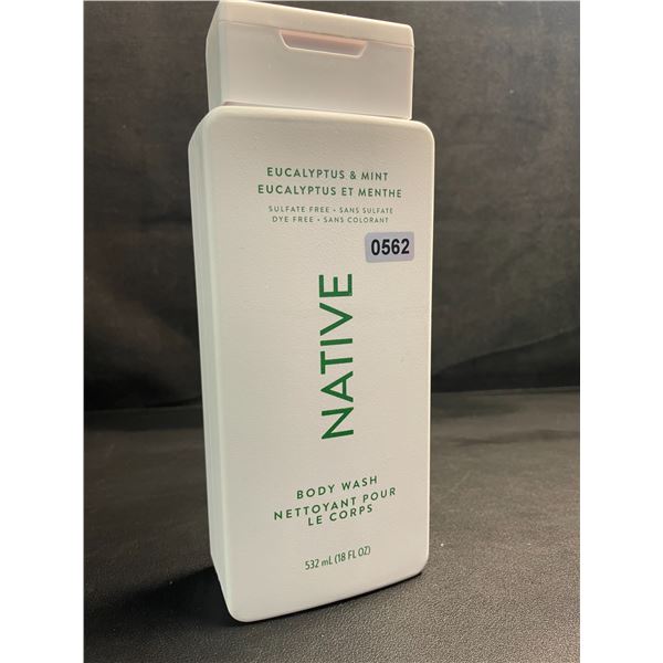 Native Body Wash - Eucalyptus & Mint (532ml) - Brand New!
