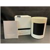 Image 2 : ESNA HOME Le Blanc Collection Leather & Tobacco Premium Scented Soy Wax Candle (250g) NEW